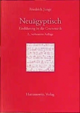 Einführung in die Grammatik des Neuägyptischen - Friedrich Junge