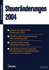 Steueränderungen 2004 - 