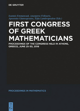 First Congress of Greek Mathematicians - 