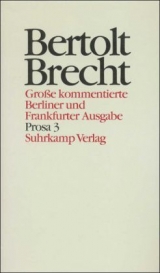 Werke. Große kommentierte Berliner und Frankfurter Ausgabe. 30 Bände (in 32 Teilbänden) und ein Registerband - Bertolt Brecht