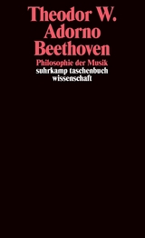 Beethoven. Philosophie der Musik - Theodor W. Adorno