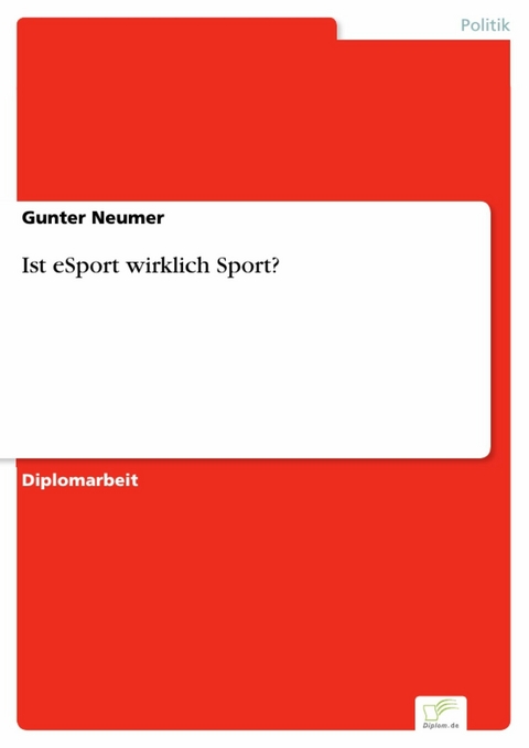 Ist eSport wirklich Sport? -  Gunter Neumer