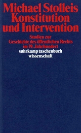 Konstitution und Intervention - Michael Stolleis