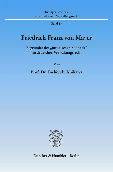 Friedrich Franz von Mayer. -  Toshiyuki Ishikawa