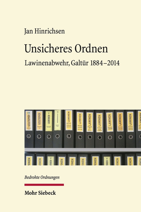 Unsicheres Ordnen -  Jan Hinrichsen