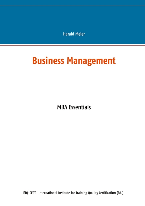 Business Management - Harald Meier