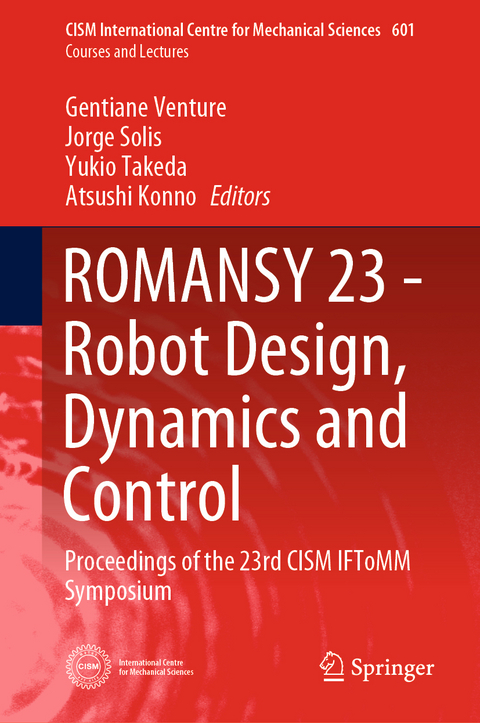 ROMANSY 23 - Robot Design, Dynamics and Control - 