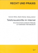 Telefonauskünfte im Internet - Heinrich Wilms, Martin Kolmar, Georg Jochum