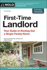 First-Time Landlord - Janet Portman, Ilona Bray, Marcia Stewart