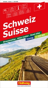 Hallwag Touring Strassenatlas Schweiz - 