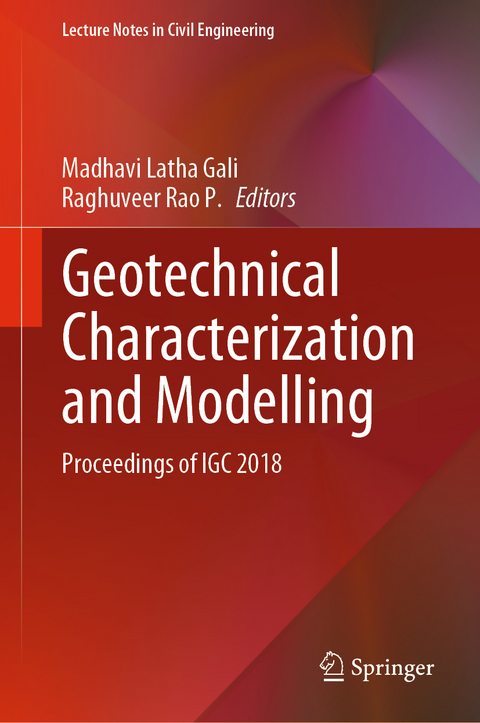 Geotechnical Characterization and Modelling - 