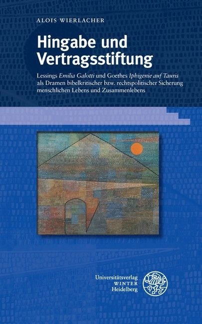 Hingabe und Vertragsstiftung -  Alois Wierlacher