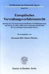 Europäisches Verwaltungsverfahrensrecht. - 