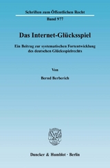 Das Internet-Glücksspiel. - Bernd Berberich
