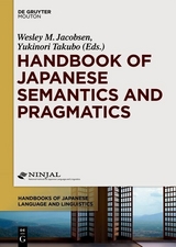 Handbook of Japanese Semantics and Pragmatics - 