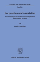 Korporation und Assoziation. - Friedrich Müller