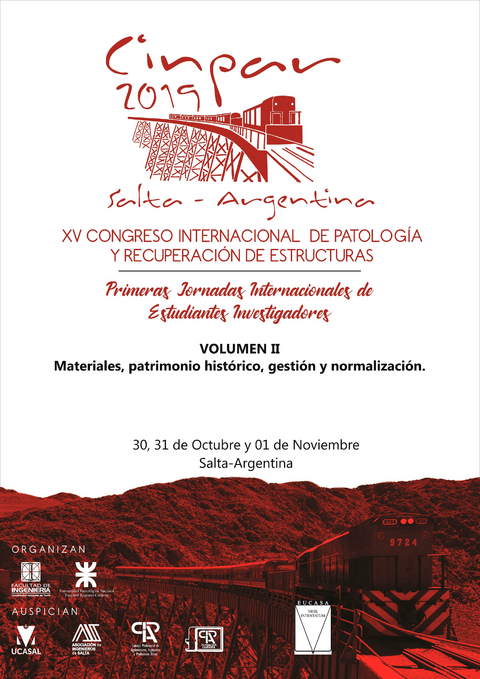 15° Congreso Internacional de Patología y Recuperación de Estructuras (Artículos completos) -  CINPAR