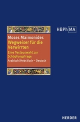 Wegweiser für die Verwirrten -  Moses Maimonides