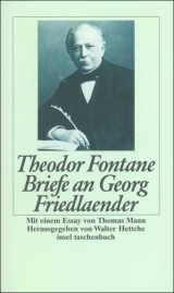 Briefe an Georg Friedlaender - Theodor Fontane