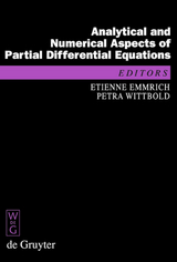 Analytical and Numerical Aspects of Partial Differential Equations - 