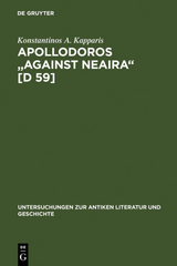 Apollodoros "Against Neaira" [D 59] - Konstantinos A. Kapparis