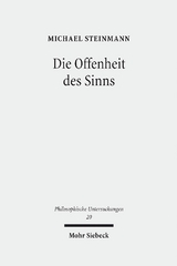 Die Offenheit des Sinns - Michael Steinmann