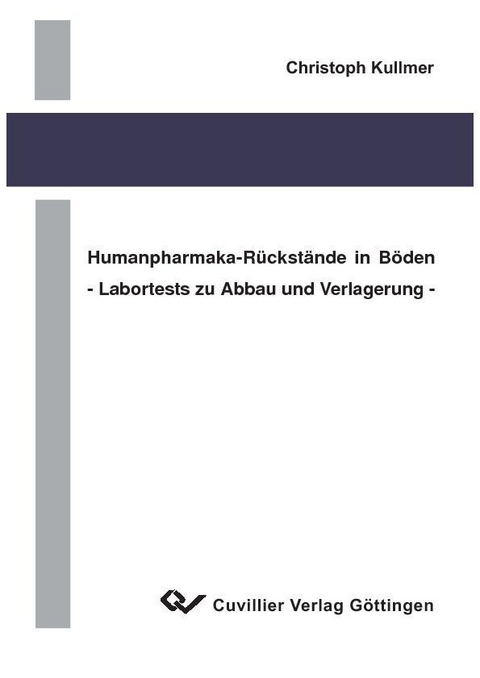 Humanpharmaka-R&#xFC;ckst&#xE4;nde in B&#xF6;den -  Christoph Kullmer