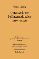 Annexverfahren bei Internationalen Insolvenzen - Verena Lorenz