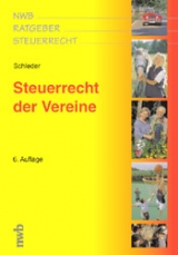 Steuerrecht der Vereine - Schleder, Herbert