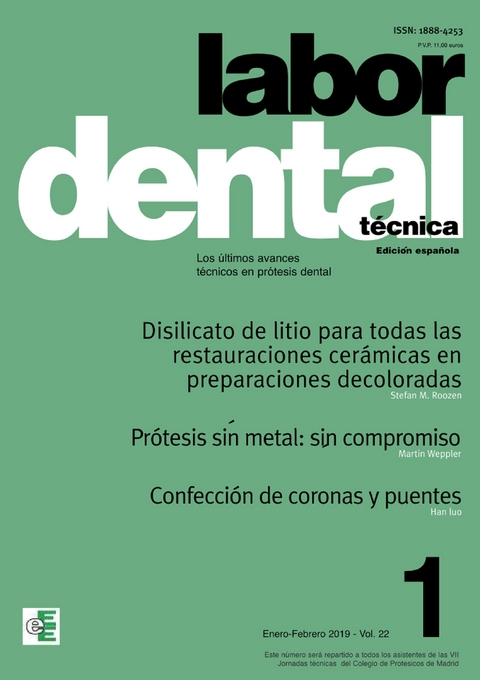 Labor Dental Técnica Vol.22 Ene-Feb 2019 nº1 -  Varios Autores