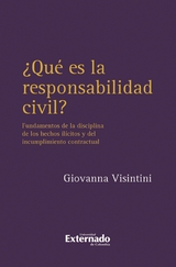 ¿Qué es la responsabilidad civil? - Giovanna Visintini