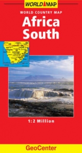 Africa South GeoCenter World Map - 