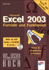 Excel 2003 - Formeln und Funktionen - Bernd Held