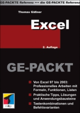 Excel GE-PACKT - Thomas Gäßner