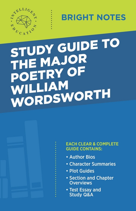 Study Guide to the Major Poetry of William Wordsworth -  Intelligent Education