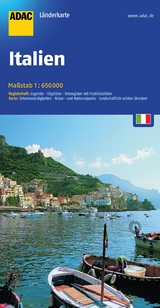 ADAC Länderkarte Italien 1:650.000 - 