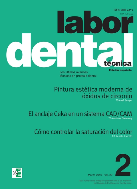 Labor Dental Técnica Vol.22 Mar. 2019 nº2 -  Varios Autores