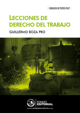 Lecciones de derecho del trabajo - Guillermo Boza