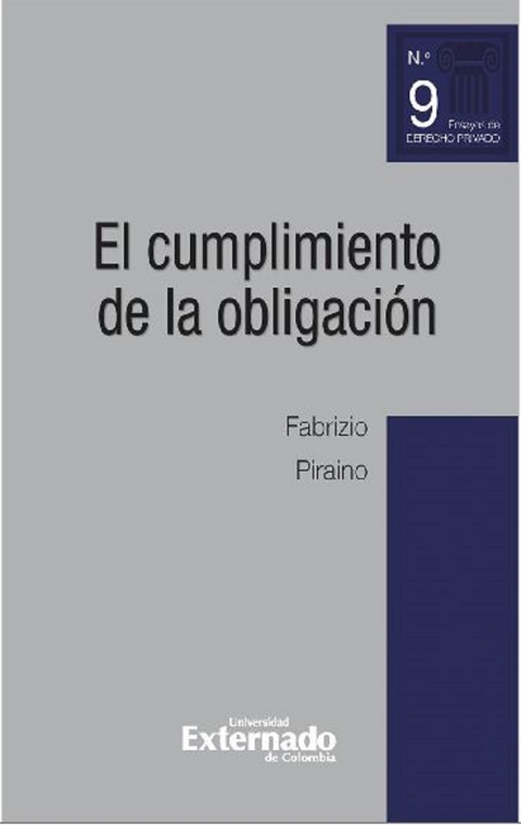 El cumplimiento de la obligación - Fabrizio Piraino