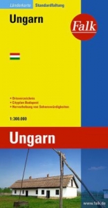 Falk Länderkarte Ungarn 1:300 000