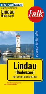 Falk Stadtplan Extra Standardfaltung Lindau (Bodensee) 1:15 000