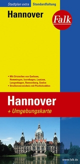 Falk Stadtplan Extra Standardfaltung Hannover 1:20 000 - 