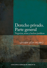 Derecho privado - Leysser León