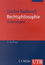 Gustav Radbruch. Rechtsphilosophie - 