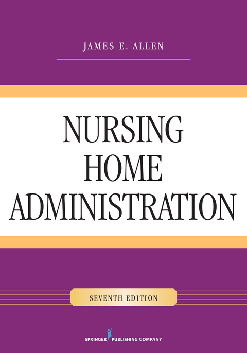 Nursing Home Administration - MSPH PhD  NHA  IP James E. Allen