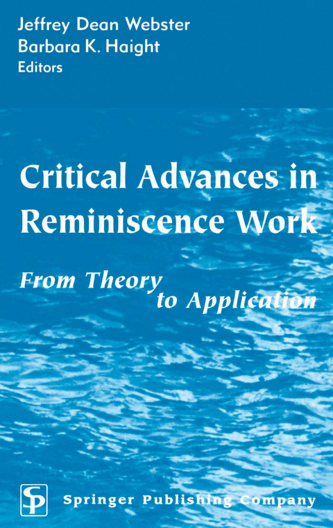 Critical Advances in Reminiscence Work - 