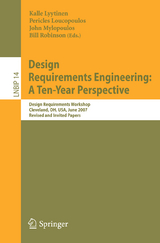 Design Requirements Engineering: A Ten-Year Perspective - 