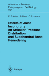 Effects of Joint Incongruity on Articular Pressure Distribution and Subchondral Bone Remodeling - F. Eckstein, B. Merz, C.R. Jacobs
