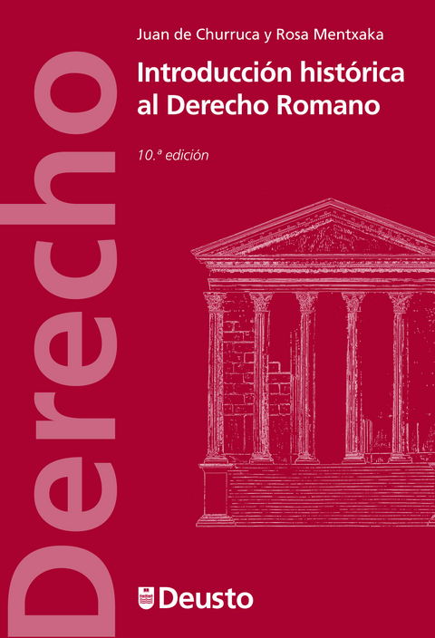 Introducción histórica al Derecho Romano - Juan de Churruca, Rosa Mentxaka