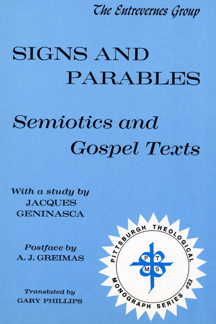 Signs and Parables - Jacques Geninasca, A. J. Greimas